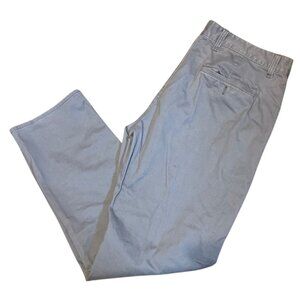 Kirkland Signature Mens Chino Pants Gray Cotton/Spandex Size 36x30